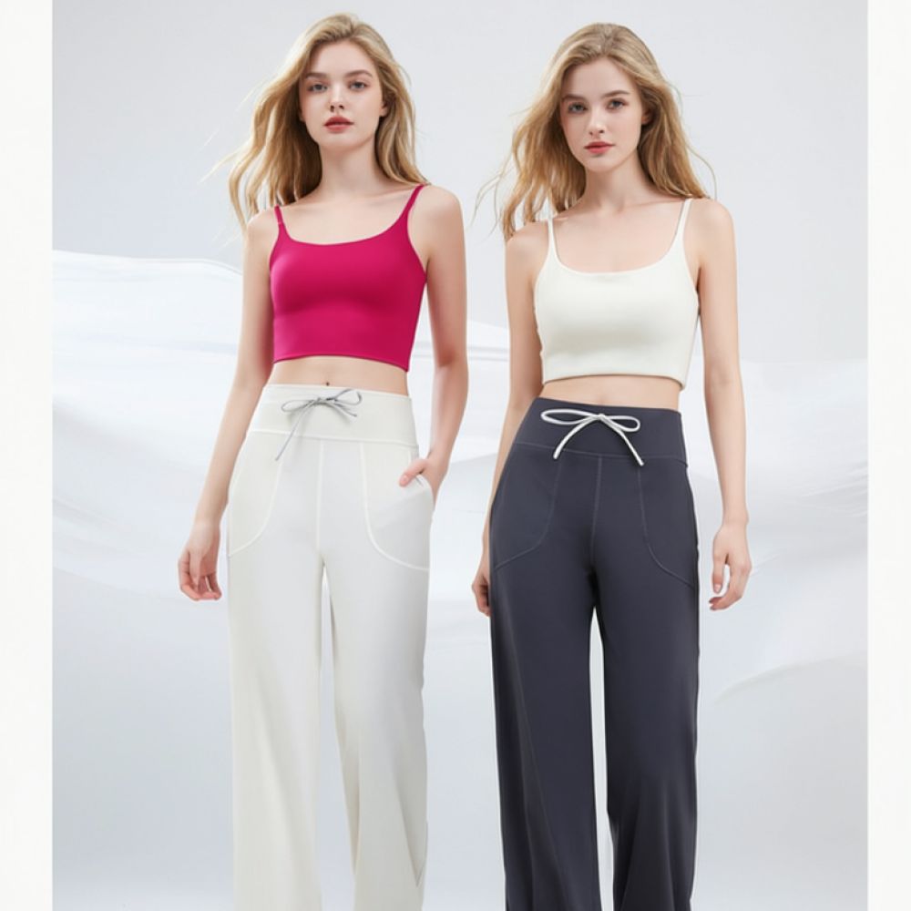 Athletic Wide Leg Yoga Pants W - đánh giá và giá Running Gear Junior