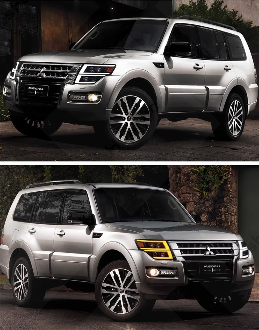 For Mitsubishi Pajero V97 V93  - đánh giá và giá Running Headlamp
