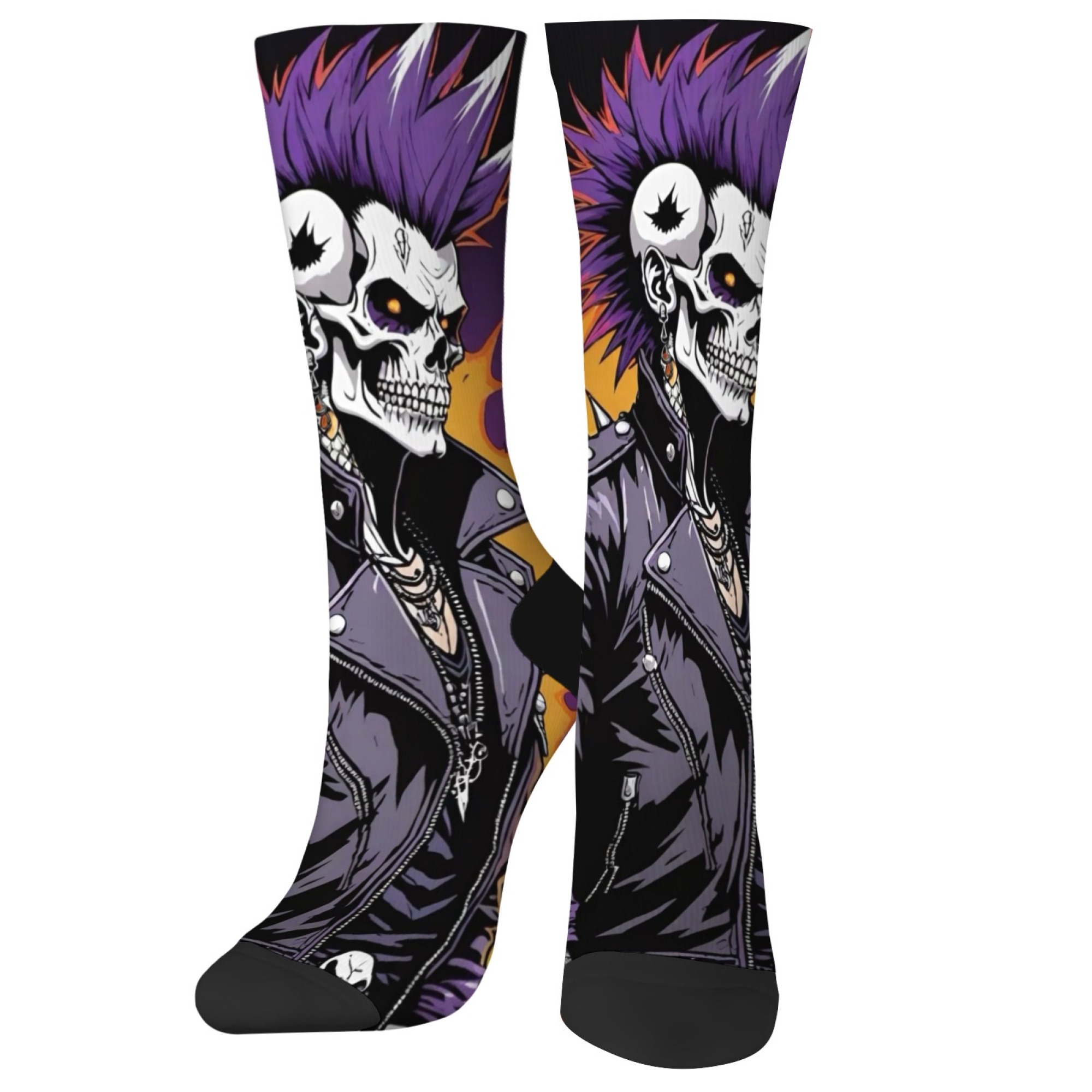 Rock Locomotive Style Skull Me - đánh giá và giá Sports Socks