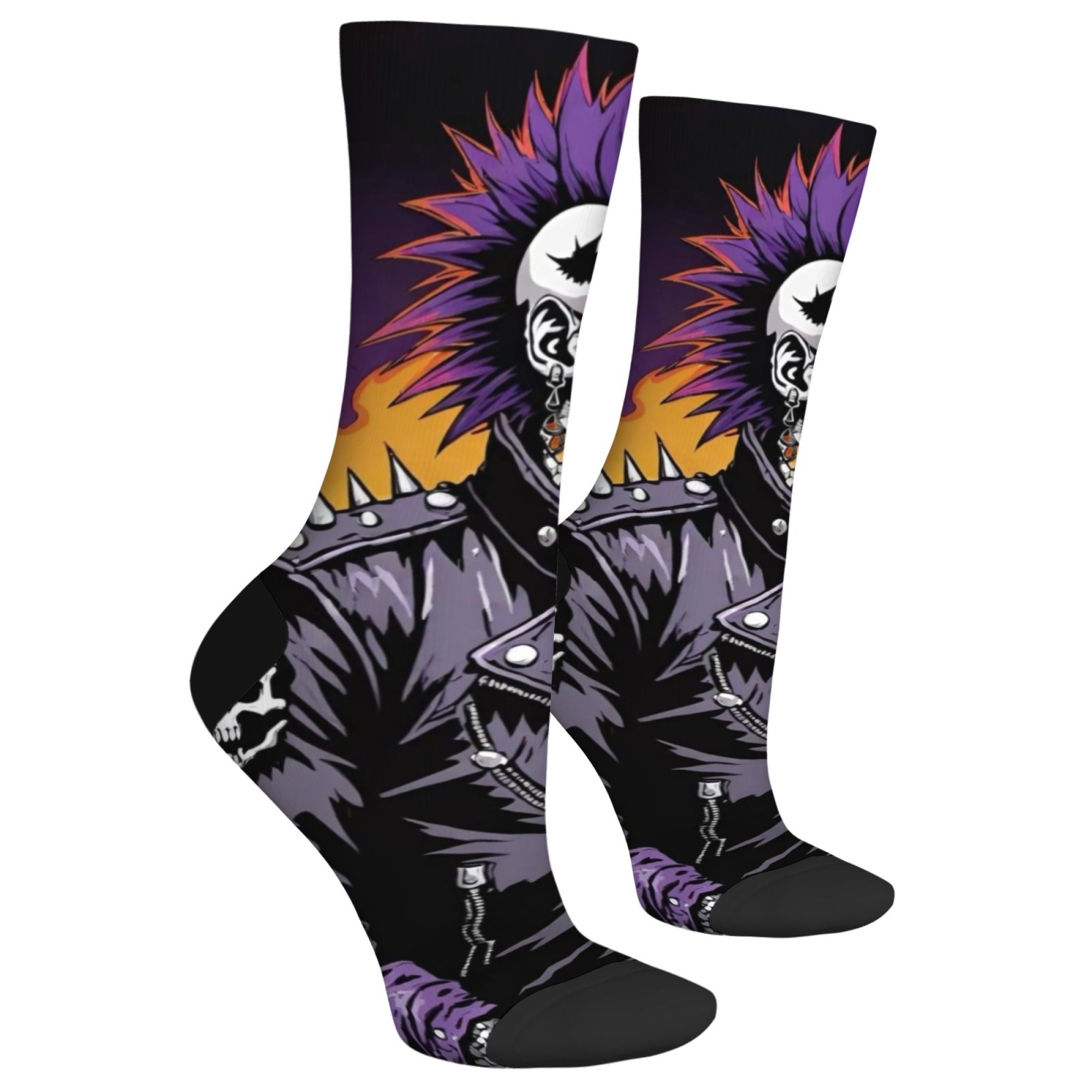 Rock Locomotive Style Skull Me - đánh giá và giá Sports Socks