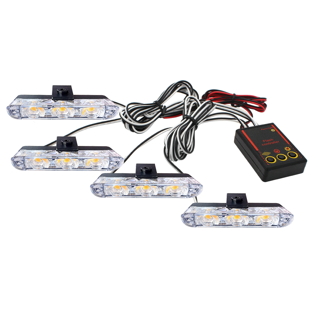 12V Car Grille Strobe Light He - đánh giá và giá Running Headlamp