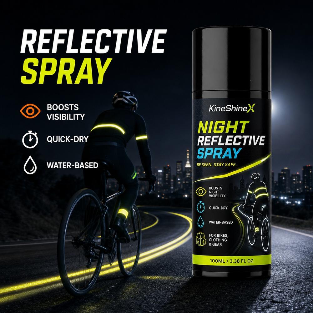 100ml Night Reflective Spray H - đánh giá và giá Running Visibility Gear