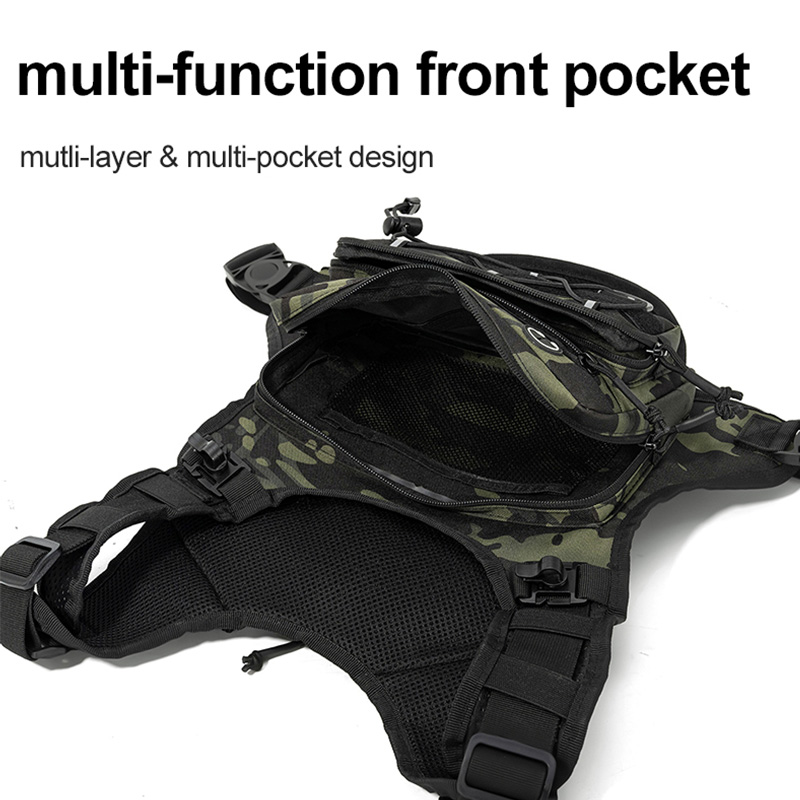 Tactical Bag Front Chest Rig V - đánh giá và giá Hydration Vest