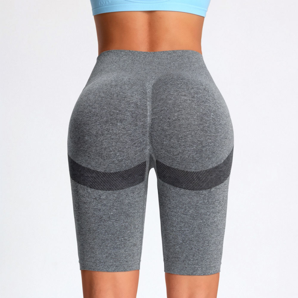 Womens High Waist Yoga Shorts  - đánh giá và giá Running Gear Junior